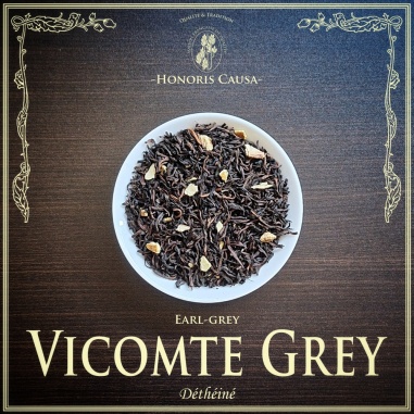 Vicomte Grey thé noir déthéiné