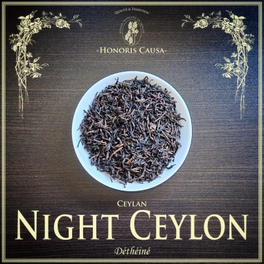 Ceylan déthéiné Night Ceylon thé noir