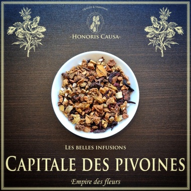 Capitale des pivoines, infusion