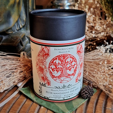 Pu'erh (Shu) mandarine boîte x6