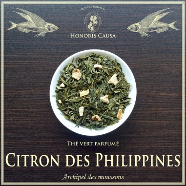 Citron des Philippines, thé vert