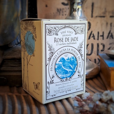 Rose de Jade thé vert sachets individuels