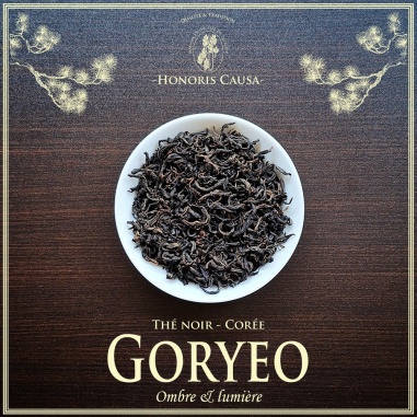 Goryeo, Corée thé noir