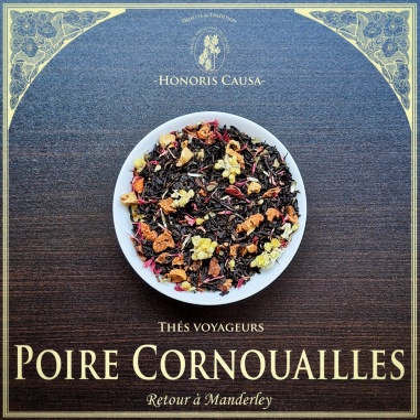 Poire Cornouailles, thé noir parfumé