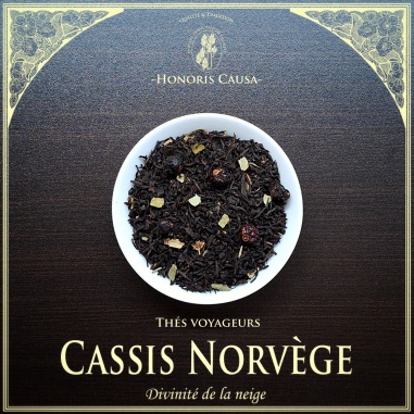 Cassis de Norvège, thé noir parfumé