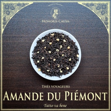 Amande du Piémont, thé noir