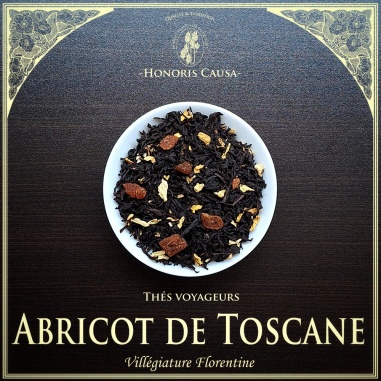 Abricot de Toscane, thé noir parfumé