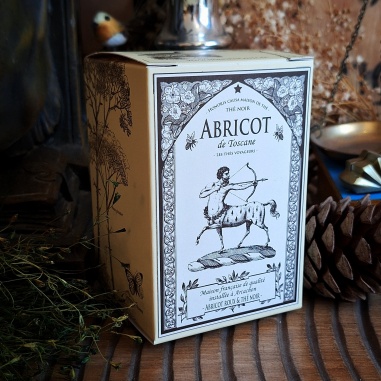 Abricot de Toscane, thé noir sachets individuels