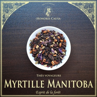 Myrtille Manitoba, thé noir parfumé