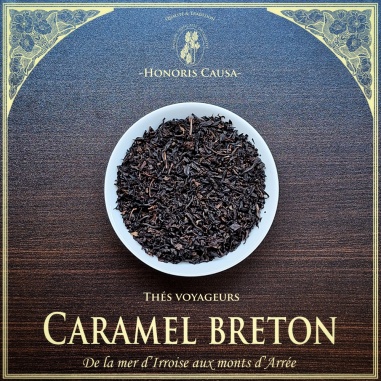 Caramel breton, thé noir